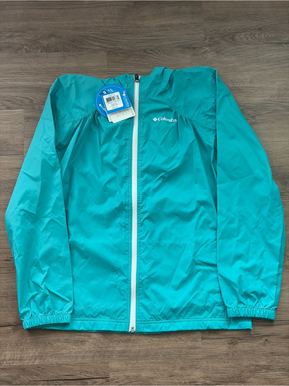 NWT Columbia Switchback Vibrant Rain Jacket Girls XL